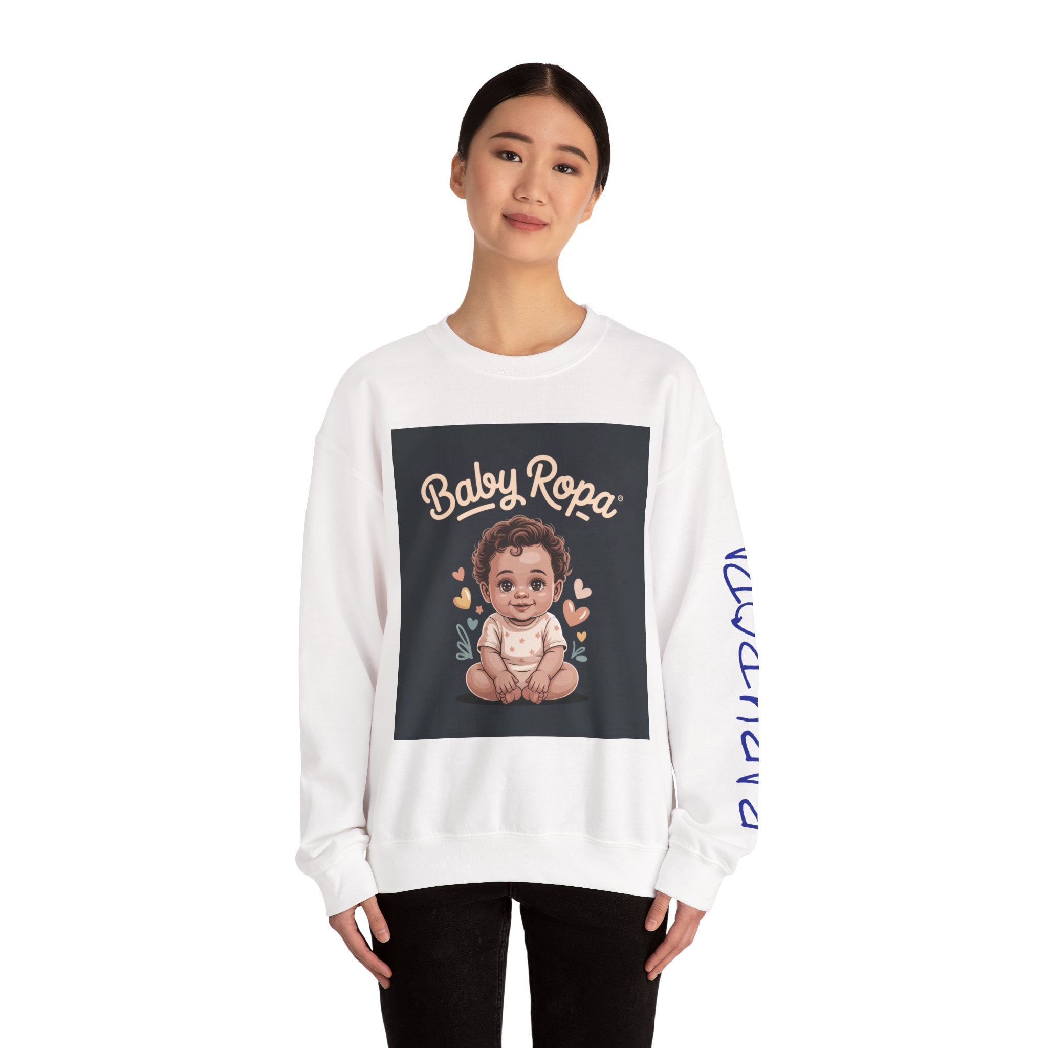 Baby Ropa Crewneck Sweatshirt — Cute Baby Graphic Pullover for New Parents & Gifts