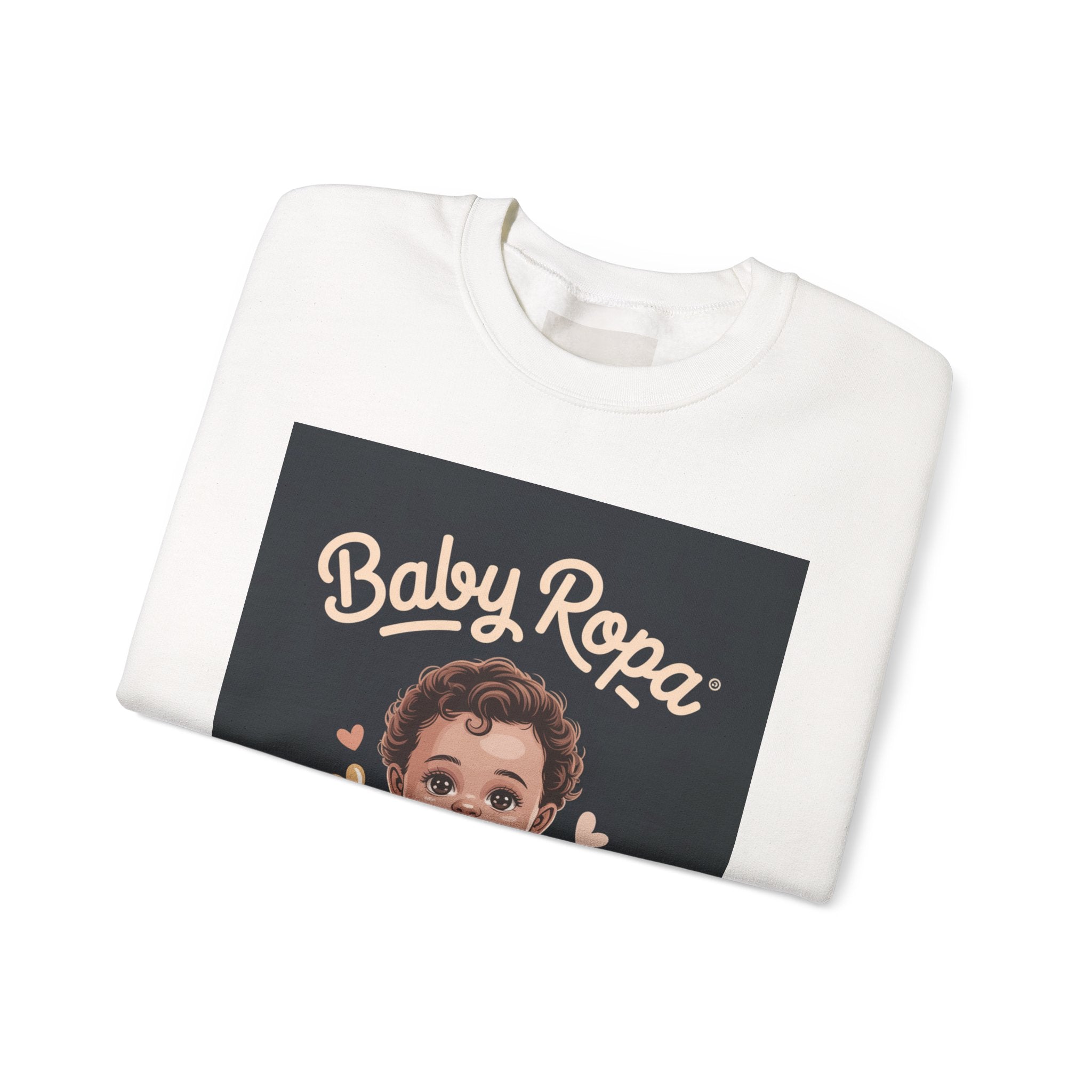 Baby Ropa Crewneck Sweatshirt — Cute Baby Graphic Pullover for New Parents & Gifts