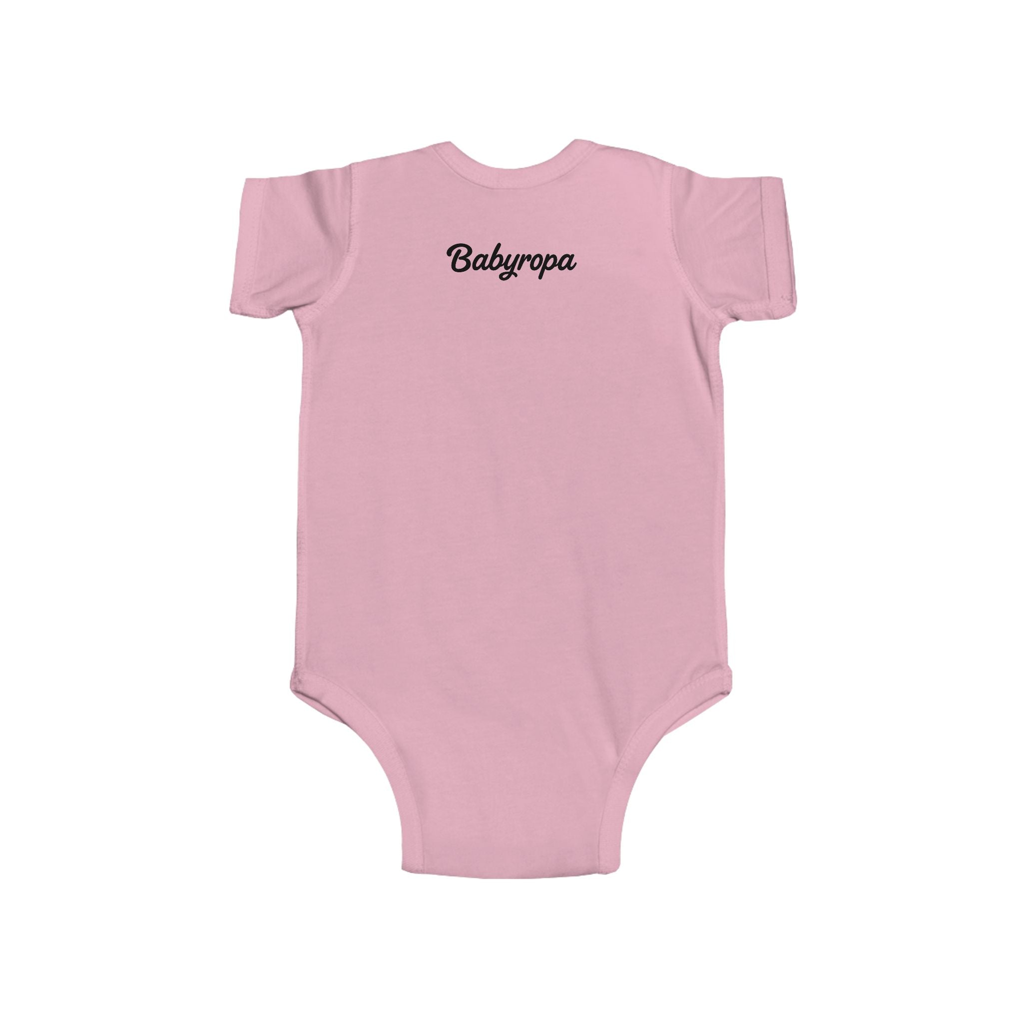 Pink Baby Face Pacifier Infant Bodysuit | Cute Cartoon Baby Head